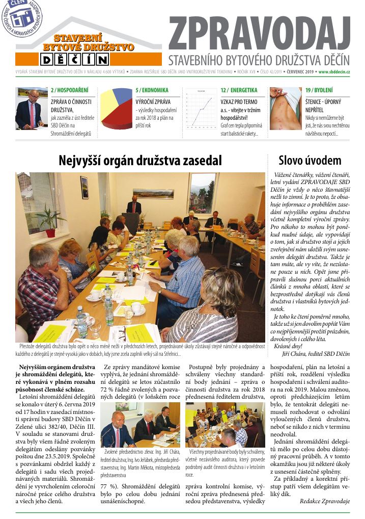 Zpravodaj č. 42/2019 (červenec)